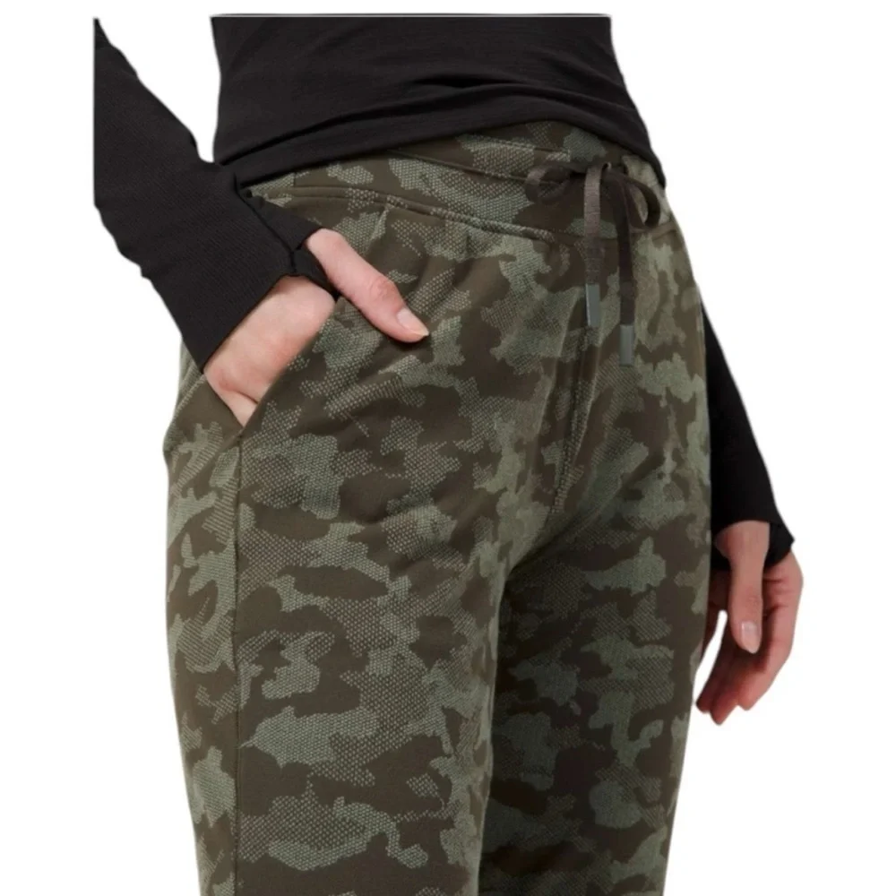 Lululemon Ready to Rulu Jogger 29” Heritage Camo Dark Olive Green Twill 2